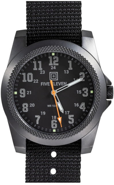 5.11 Tactical 5.11 Tactical Pathfinder Watch 42mm Stainless Steel Nylon Band Black 1 SZ  SZ