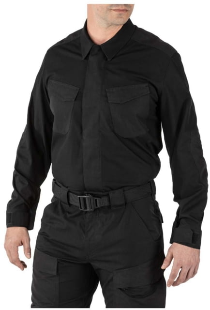 5.11 Tactical Quantum TDU FD L/S Shirt - Mens Black XL