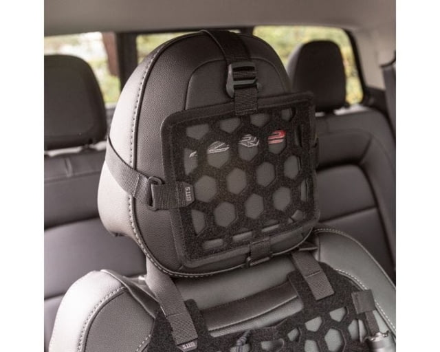 5.11 Tactical Vehicle Ready Hexgrid Headrest Black 1 SZ  SZ