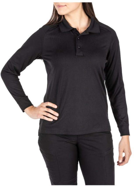 5.11 Tactical Performance Long Sleeve Polo - Women's Charcoal Large