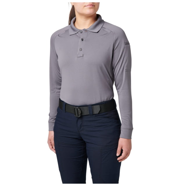 5.11 Tactical Performance Long Sleeve Polo - Women's Storm Large