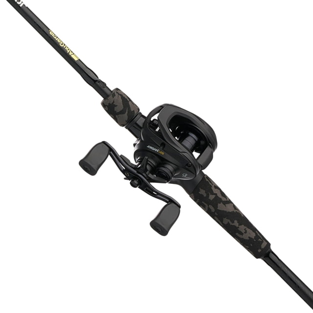 Abu Garcia Jordan Lee Baitcast Combo 6.5/1 Left LP 7ft. Rod Length Medium Heavy Power Fast Action 1 Piece Rod