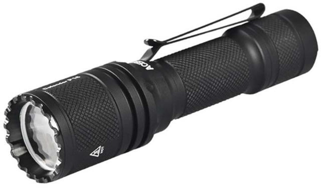Acebeam Tactical Defender  Flashlights Li-Ion Battery 1800 Lumens Tail-Dual Switch Black