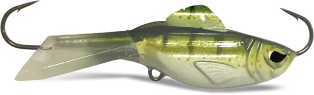 Acme Hyper-Rattle Jig Glow Perch 1/3oz 1.5in