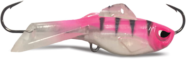 Acme Hyper-Rattle Jig Pink Tiger Glow 1oz 2.5in