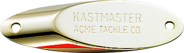Acme Kastmaster Spoon 1 3/8in 1/8oz Gold with White Bucktail
