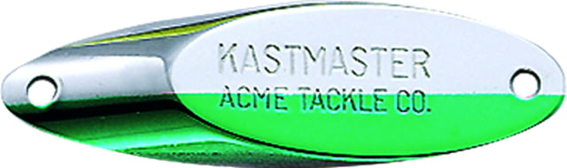 Acme Kastmaster Spoon 2in 3/8oz Chrome & Neon Green