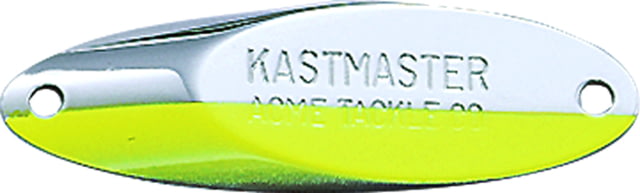 Acme Kastmaster Spoon Chrome & Chartreuse Stripe 1/2oz 2 1/4in