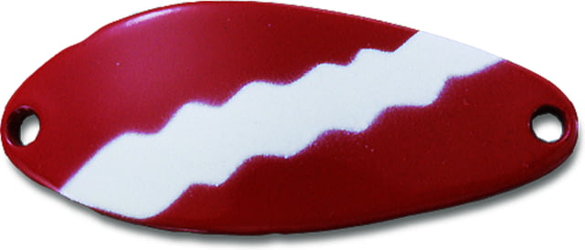 Acme Little Cleo Spoon 2 1/8in 2/5oz Red White Nickel