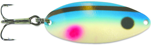 Acme Little Cleo Spoon 2 1/8in 2/5oz Sinking Super Glow Blue Dolphin