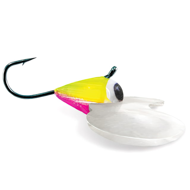 Acme Mickey Tungsten Jig Size 2 Pink Chartreuse
