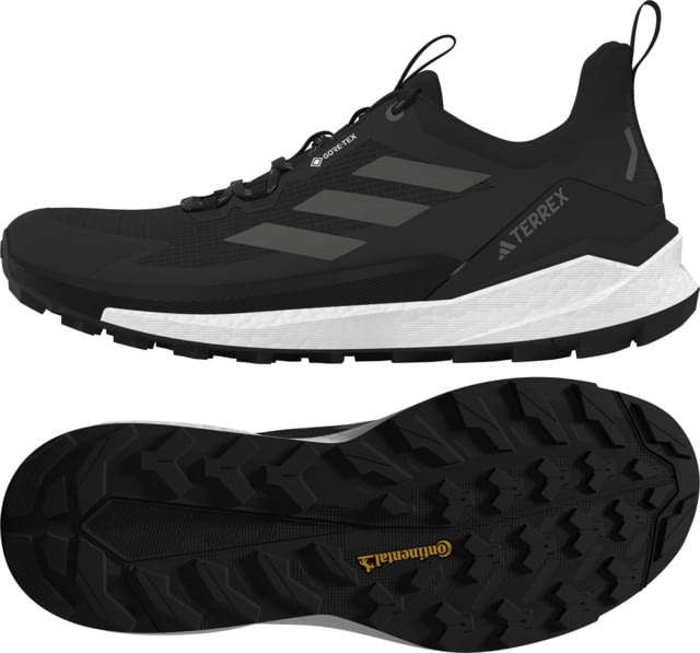 Adidas Terrex 2.0 Free Hiker Low GORE-TEX Hiking Shoes - Men's Core Black/Grey Four/Ftwr White 11.5 US