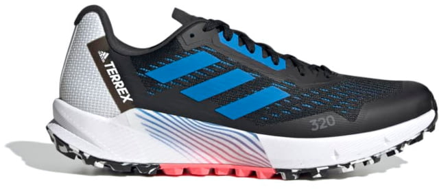 Adidas Terrex Agravic Flow 2 Trail Running Shoes - Men's Core Black/Blue Rush/Turbo 11.5
