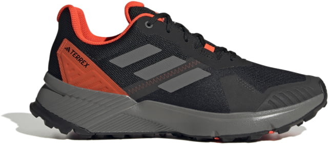 Adidas Terrex Soulstride Trail Running Shoes - Men's Core Black/Grey Four/Solar Red 6.5 US