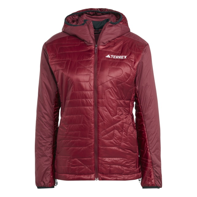 Adidas Terrex Xperior Varilite PrimaLoft Hooded Jacket - Women's Shadow Red Small