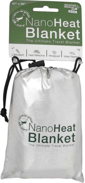 Adventure Medical Kits NanoHeat Blanket Orange