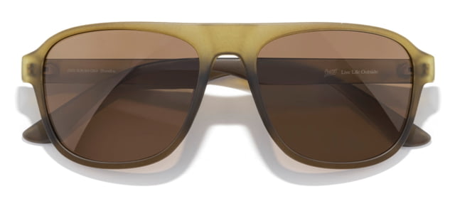 Sunski Shoreline Sunglasses Rust Frame Slate Lens