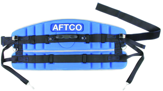 Aftco Maxforce Fishing Belt 1XH Gold Blue