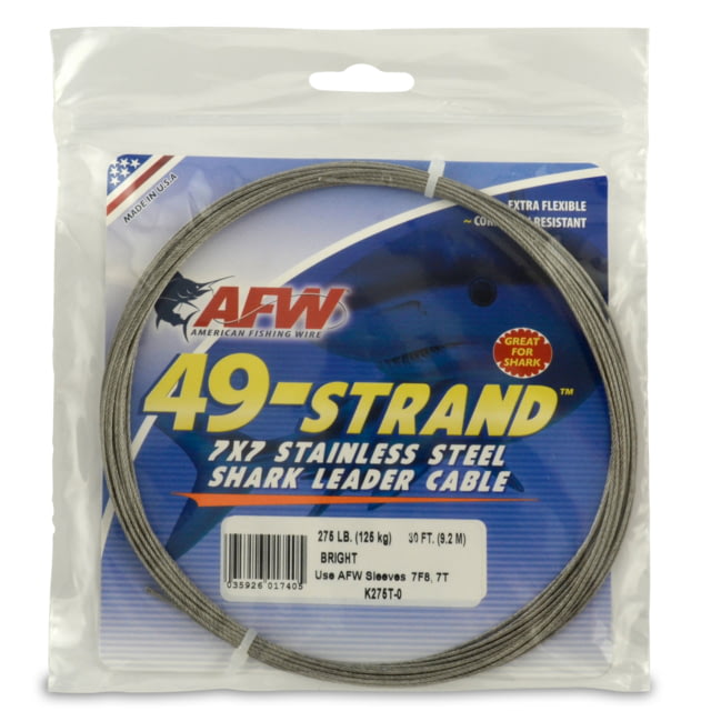 AFW 49 Strand Shark Leader Cable