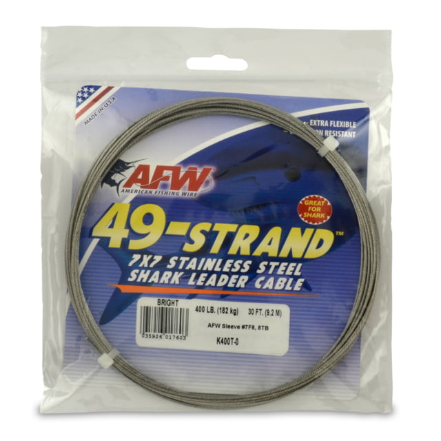 AFW 49 Strand Shark Leader Cable