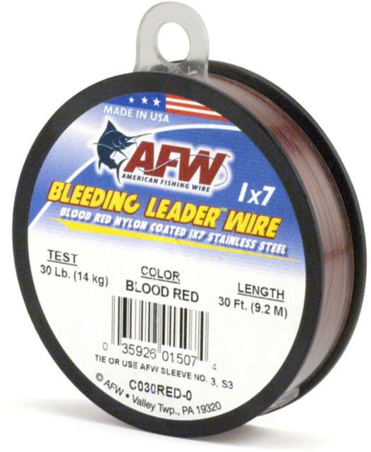 AFW Surflon Nylon Coated Leader