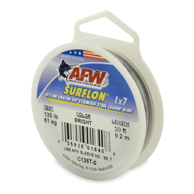 AFW Surflon Nylon Coated Leader Wire
