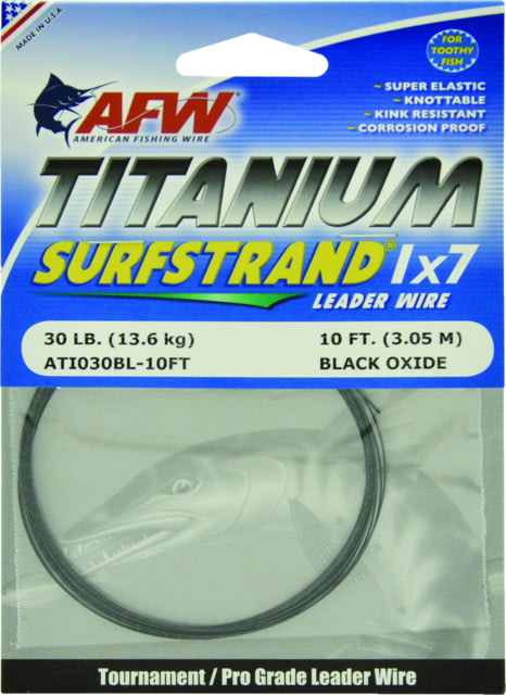 AFW Surfstrand Titanium Leader Wire