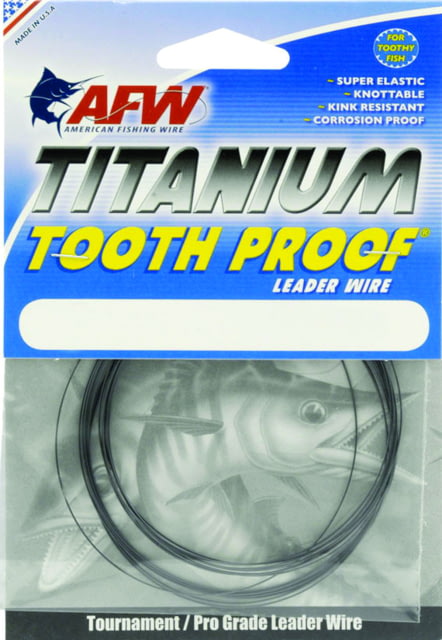 AFW Tooth Proof Titanium Leader Wire