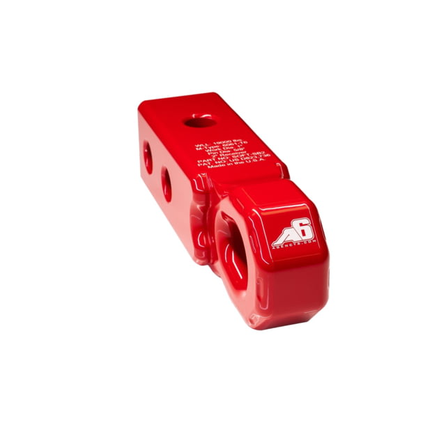 Agency 6 2in Soft Shackle Block Red