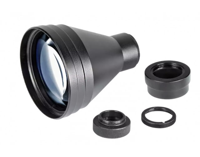Agm Global Vision AGM Global Vision Afocal Magnifier Lens Assembly 5X Black 2.7x3.1