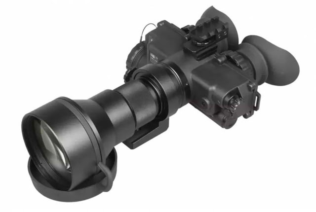 Agm Global Vision AGM Global Vision FoxBat-5 NW1 5x Night Vision Bi-Ocular Gen 2+ White Phosphor Level 1 Black
