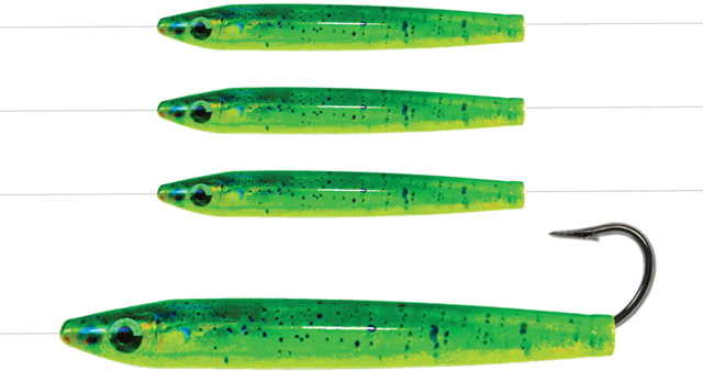 Ahi 6in Live Deception Daisy Chain Cedar Plug - Mahi 150lb Fluorocarbon