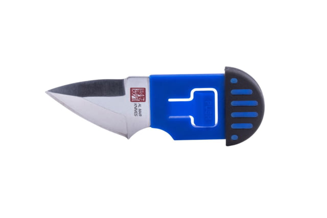 Al Mar Knives 1.3 in Stinger Keychain Fixed Blade Knife Blue/Black