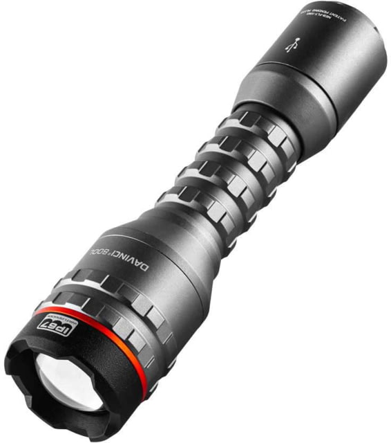 Nebo Davinci 800L Lithium Ion Battery 800 Lumens LED Flashlight Black