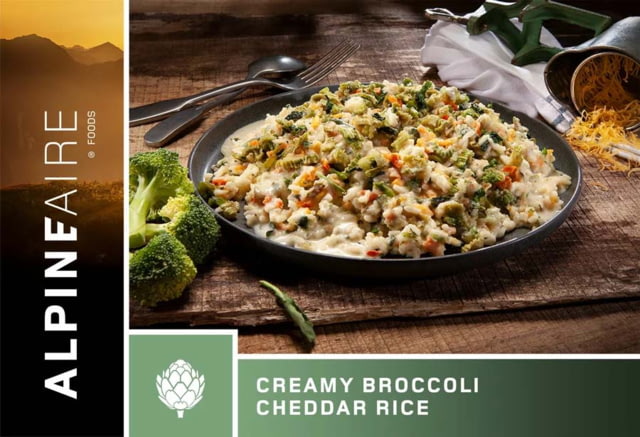 Alpine Aire Foods Foods Creamy Broccoli-Cheddar Rice