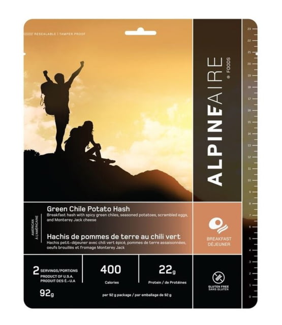 Alpine Aire Foods Green Chili Potato Hash 1 Serving