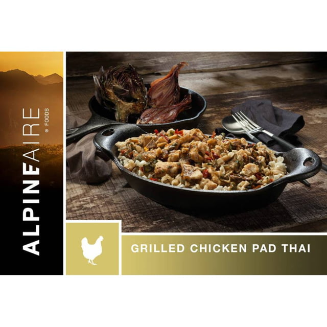 Katadyn Alpine Aire Foods Grilled Chicken Pad Thai 1 Serving