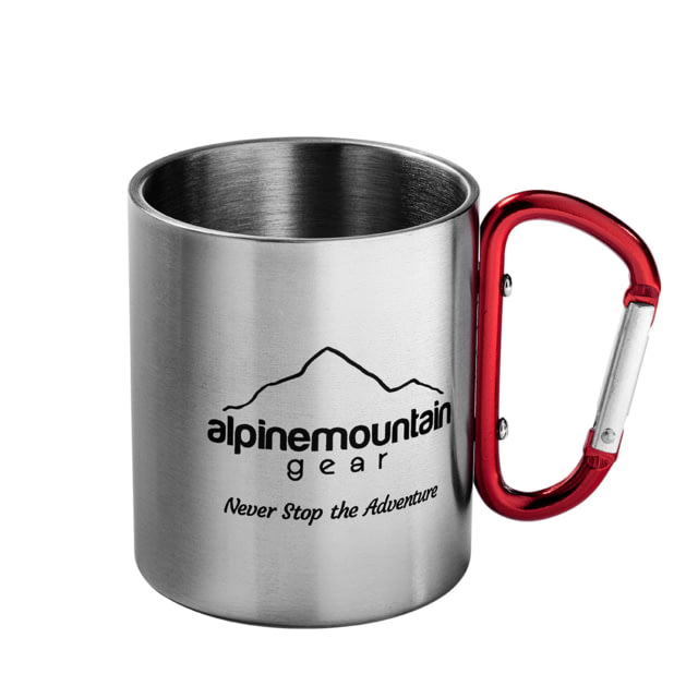 Alpine Mountain Gear Carabiner Mug Stainless steel Steel