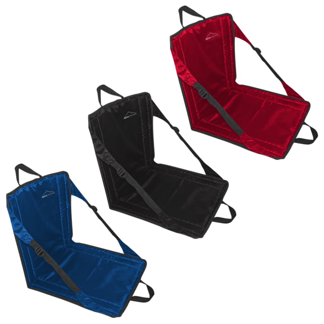 Alpine Mountain Gear Stadium Seat 12 Pack - 5 Blue 5 Black 2 Red Multicolor