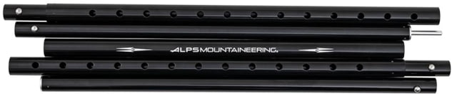 ALPS Mountaineering Adjustable Aluminum Tarp Pole 5 Sections Black