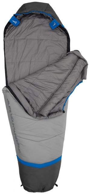 ALPS Mountaineering Aura 35 Sleeping Bag Long Ultramarine/Coal 34in x 86in