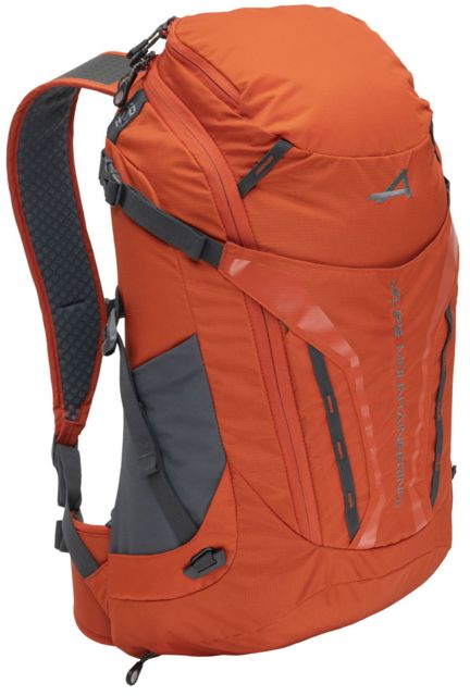 ALPS Mountaineering Baja 20 Backpack Chili/Gray 20L