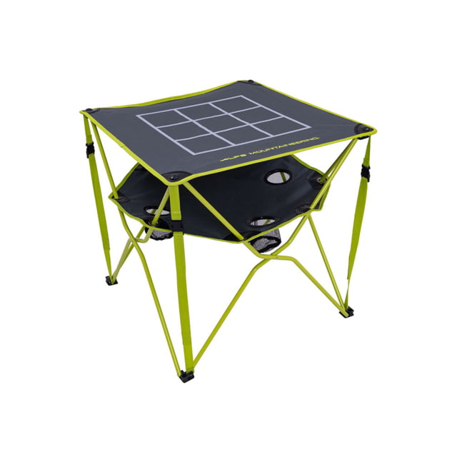 ALPS Mountaineering Eclipse Table Tic-Tac-Toe Charcoal/Citrus One Size