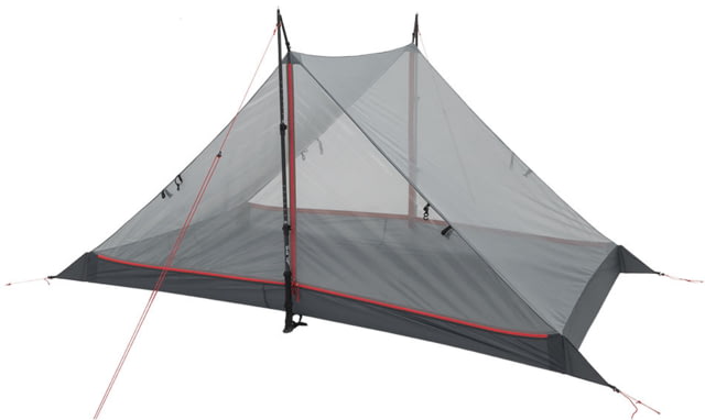 ALPS Mountaineering Hex 2-Person Tent Charcoal/Red