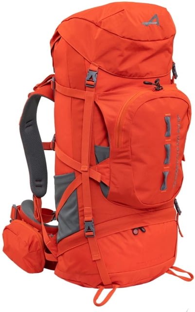ALPS Mountaineering Red Tail Backpack 65 Liters Chili/Gray