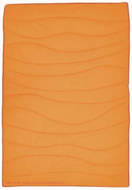 ALPS Mountaineering Wavelength Blanket 54 x 80in Cantaloupe/Burnt Orange