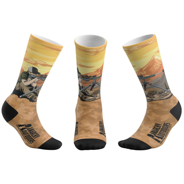 Anarchy Outdoors Anarchy Outdoors Tactical Boot Socks - Men's Sunset RPR One Size