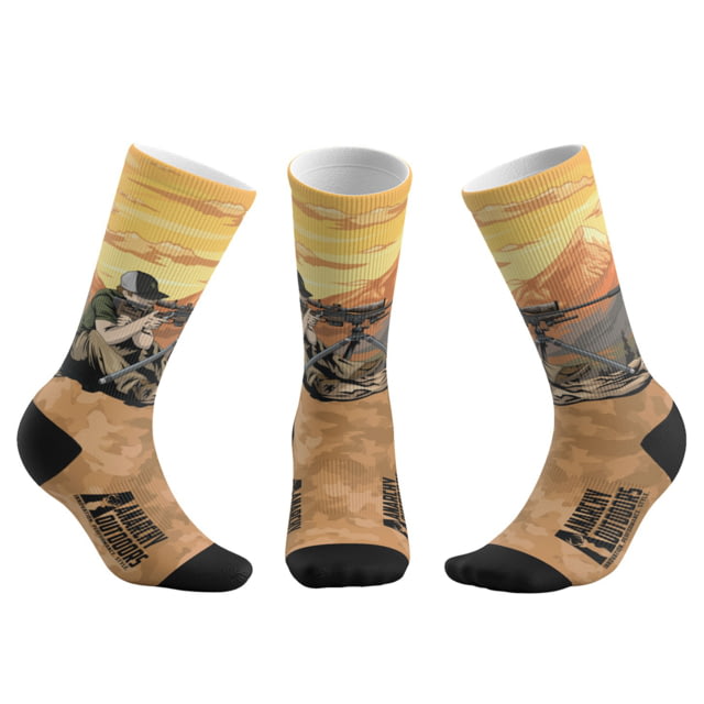 Anarchy Outdoors Anarchy Outdoors Tactical Boot Socks - Men's Sunset Tikka One Size