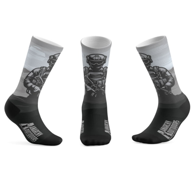 Anarchy Outdoors Anarchy Outdoors Tactical Boot Socks - Men's Tactical Black One Size