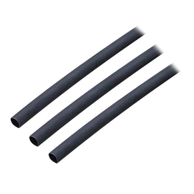 Ancor Adhesive Lined Heat Shrink Tubing ALT - 3/16" x 3" - 3-Pack - Black